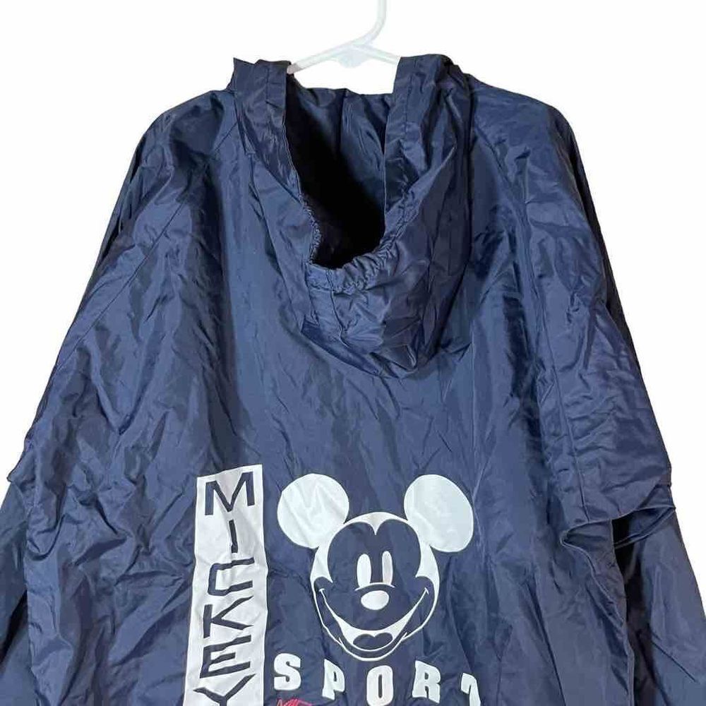 Disney Store Mickey Sport Windbreaker with Hoodie Size Medium (7/8)‎ - Picture 8 of 10